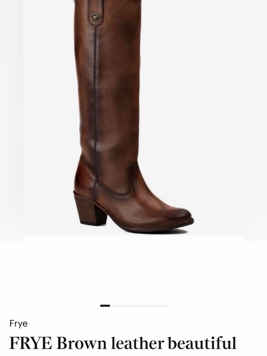 Frye Shoes - Frye Jackie Button Tall Boots Brown US 9 M